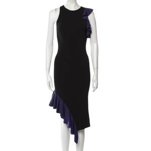 Jonathan Simkhai Crew Neck Midi Length Dress A5